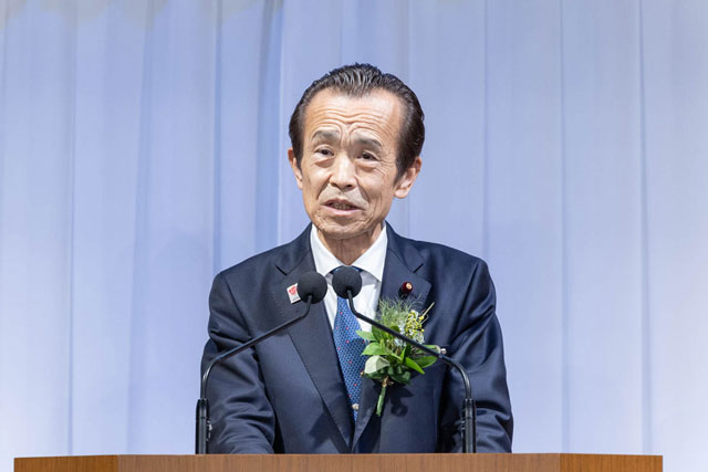 開催1500日前記者発表会の様子