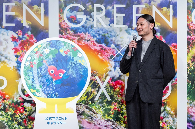 開催3年前記者発表会にて発表の様子2