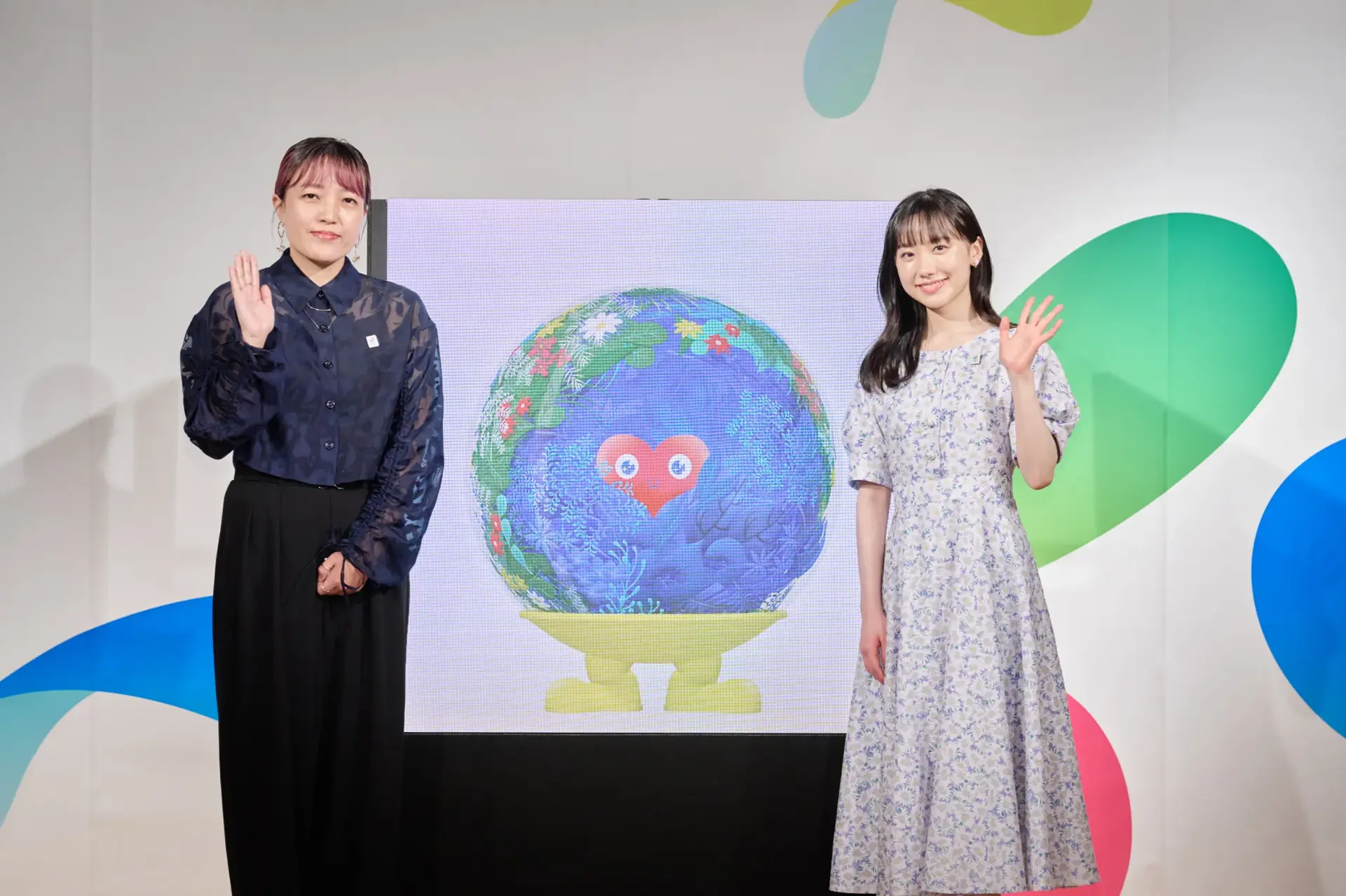 開催1000日前記者発表会にて発表の様子1