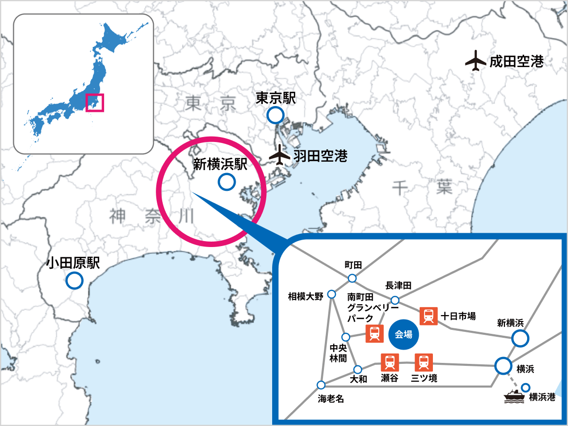 会場全体マップ