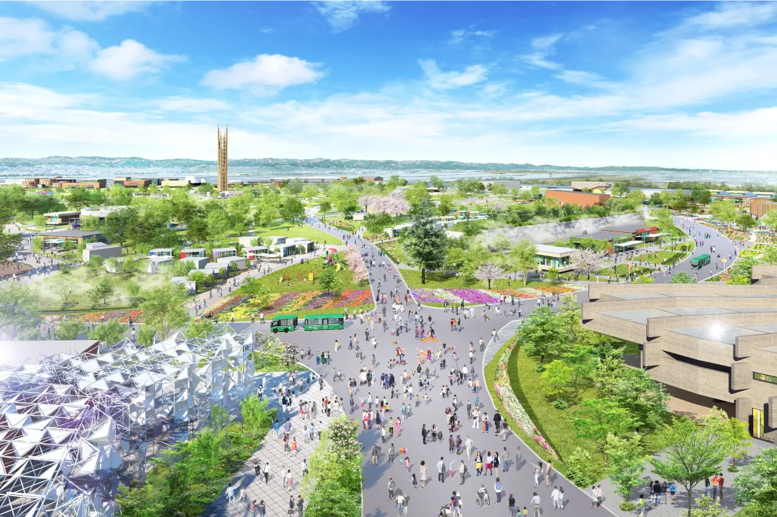 花や緑が彩るイメージ1