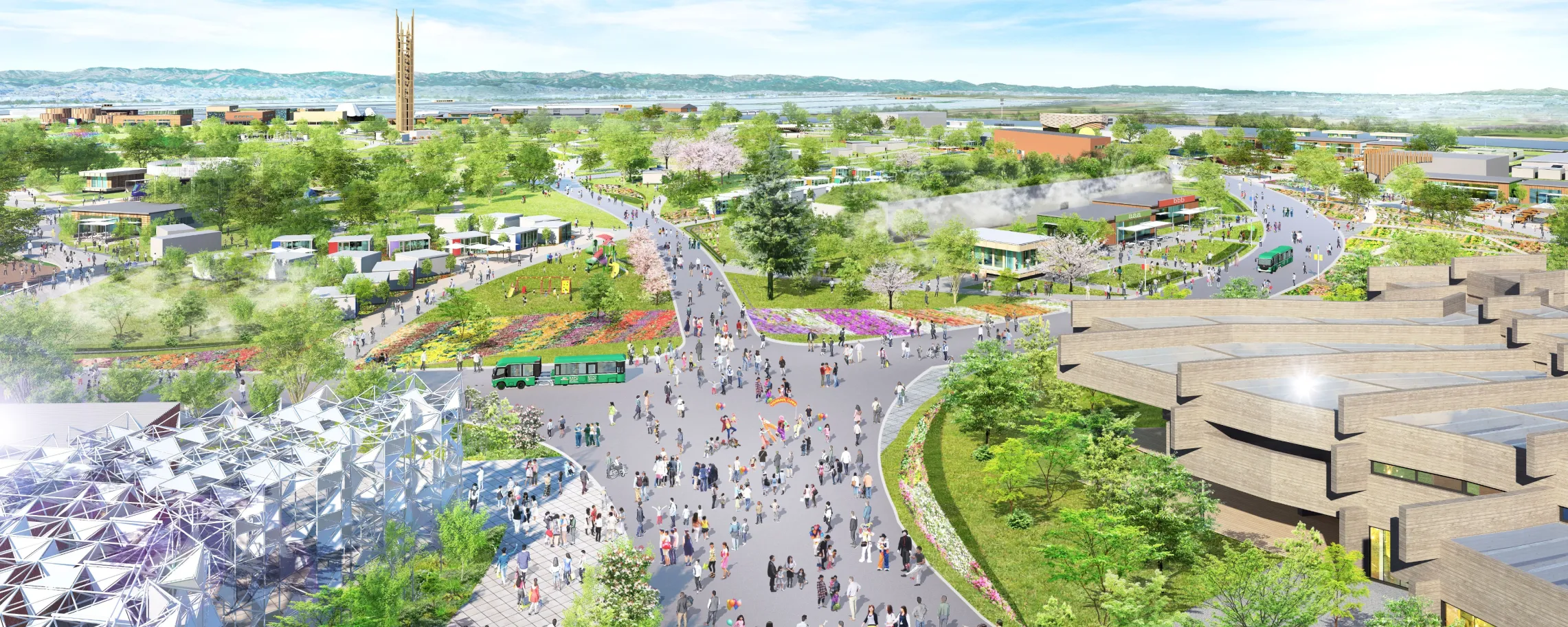 EXPO 2027 YOKOHAMA JAPAN イメージ図1