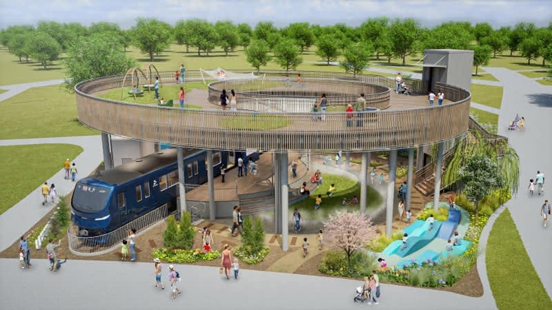 SOTETSU PARKのパース図