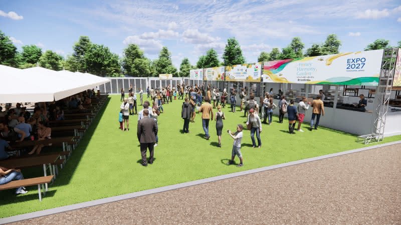 HONEY HARMONY GARDENのパース図