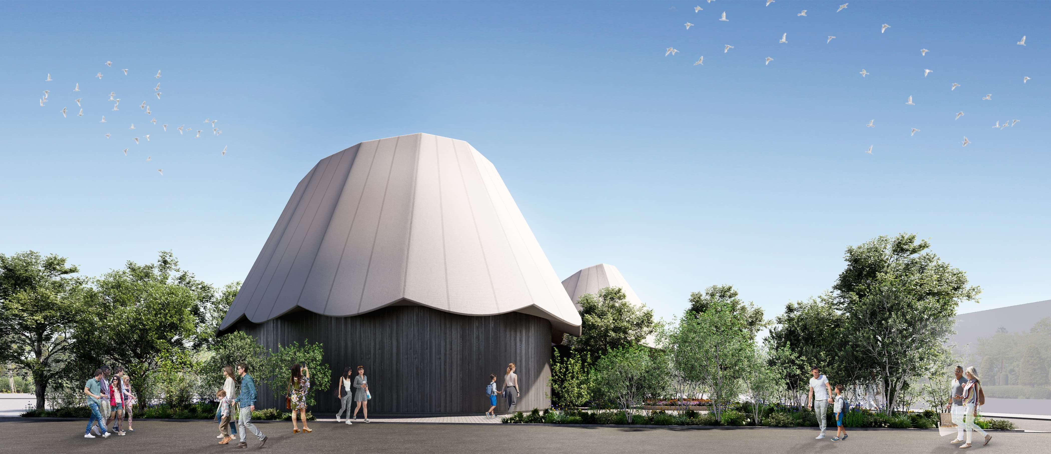 とうきゅうグループ館のパース図