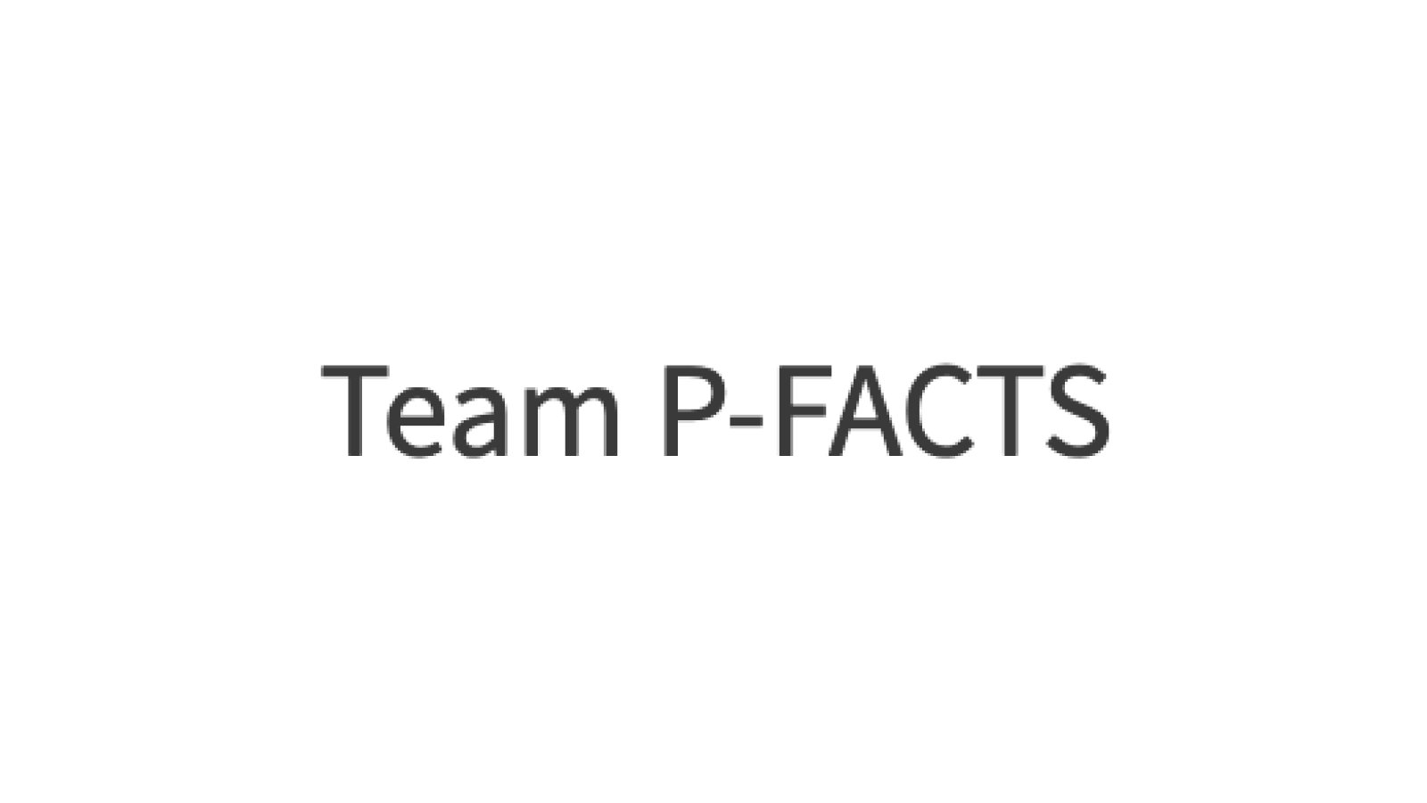 Team P-FACTSのロゴ