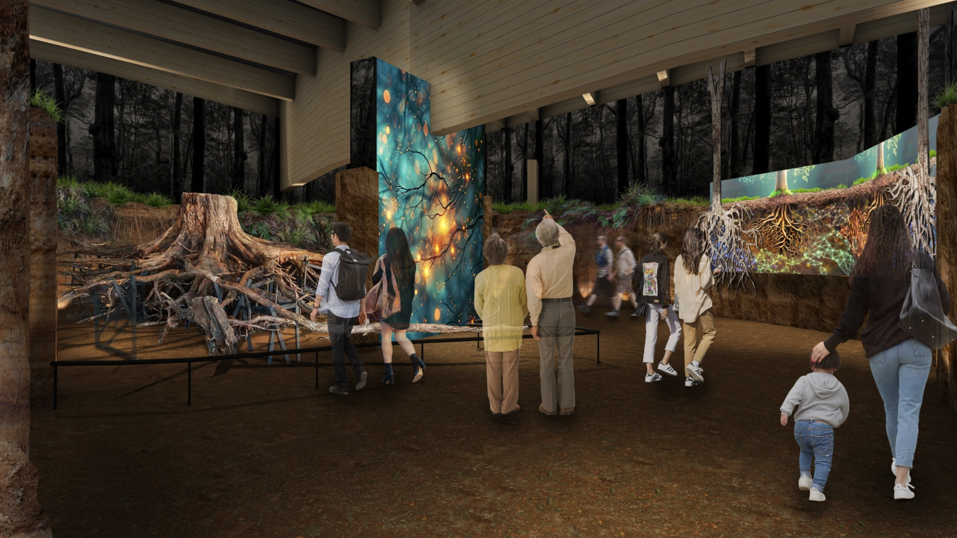 Themed pavilion exhibit 1